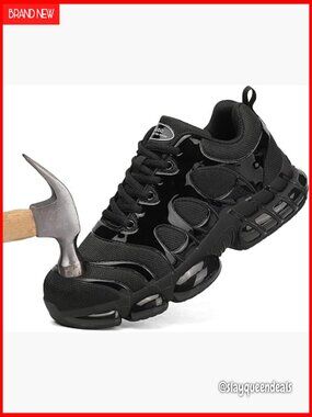 Steel Toe Work Sneakers Lightweight Composite Safety Shoes